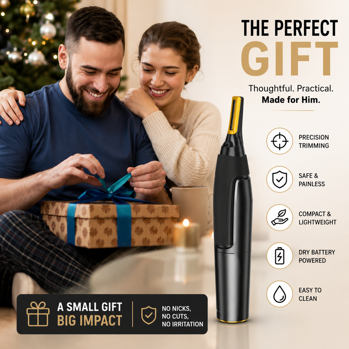 Portable Electric Nose & Ear Trimmer