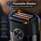 KENSEN 4D Electric Foil Shaver for Men