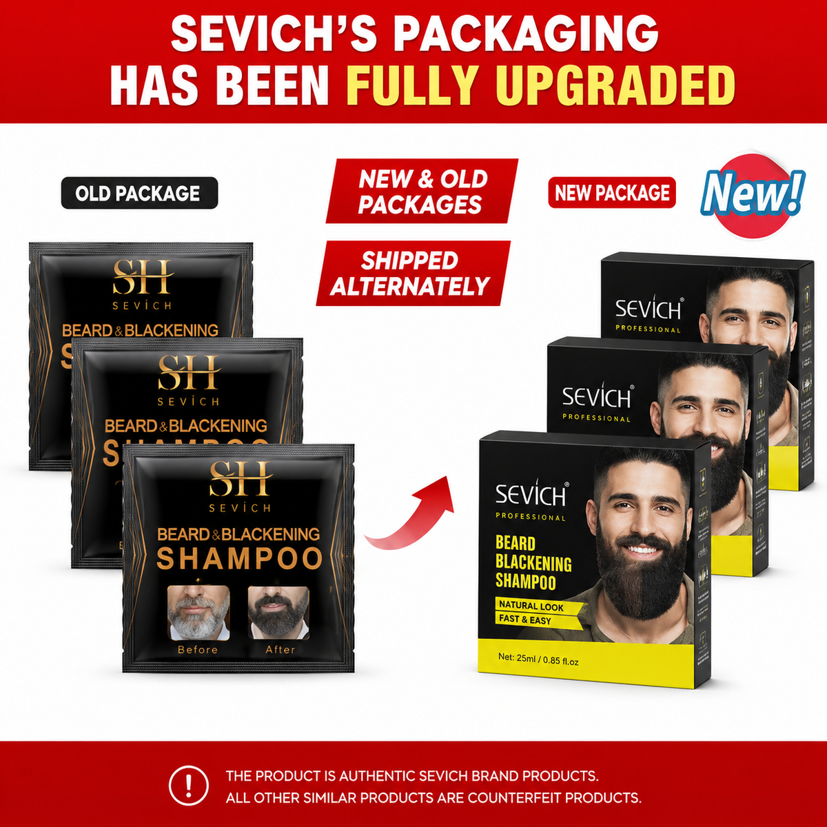 Men's Black Beard Dye Cream