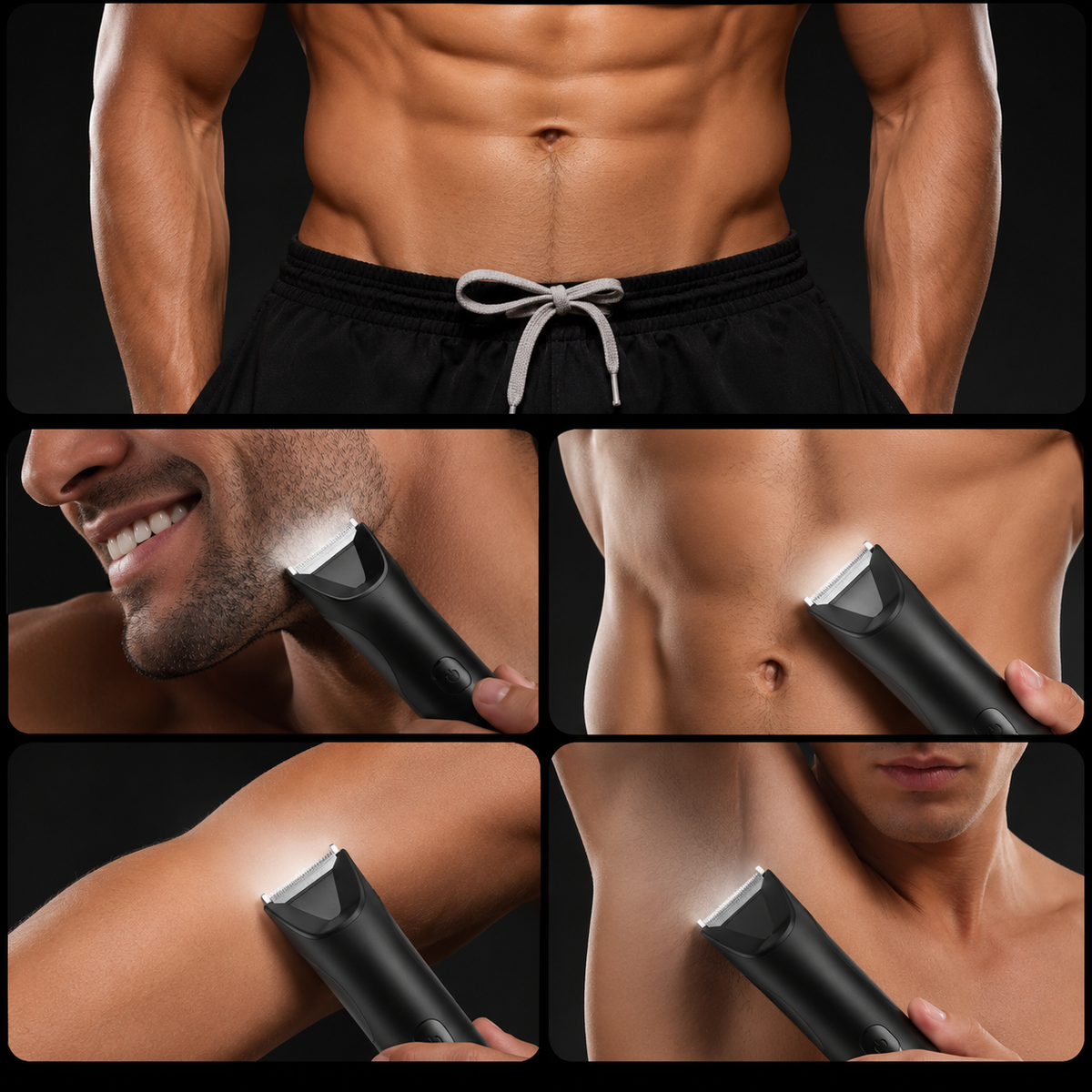 MIGUAN Men’s Body Hair Trimmer