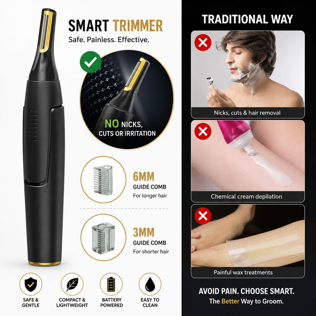 Portable Electric Nose & Ear Trimmer