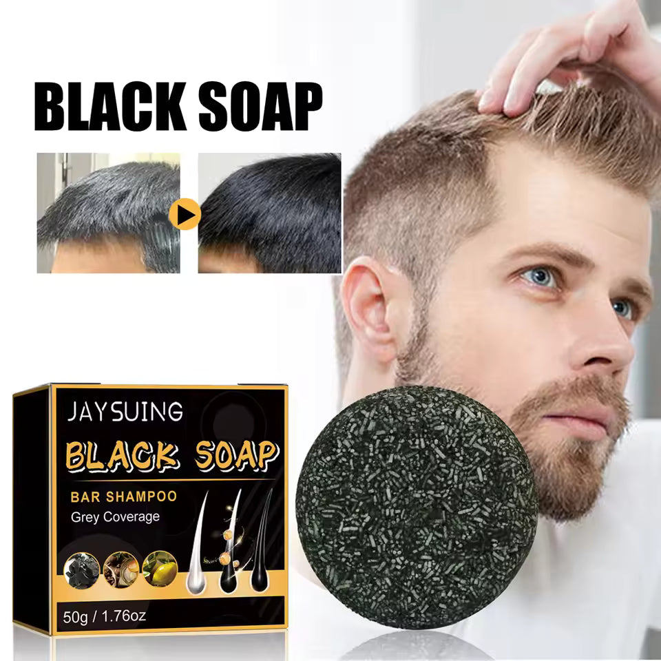 Polygonum Multiflorum Black Shampoo Soap (50g)