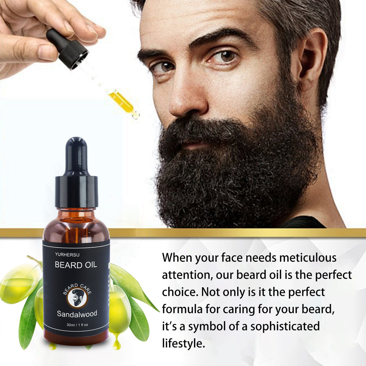 YURHERSU Beard Growth Oil (30ml)