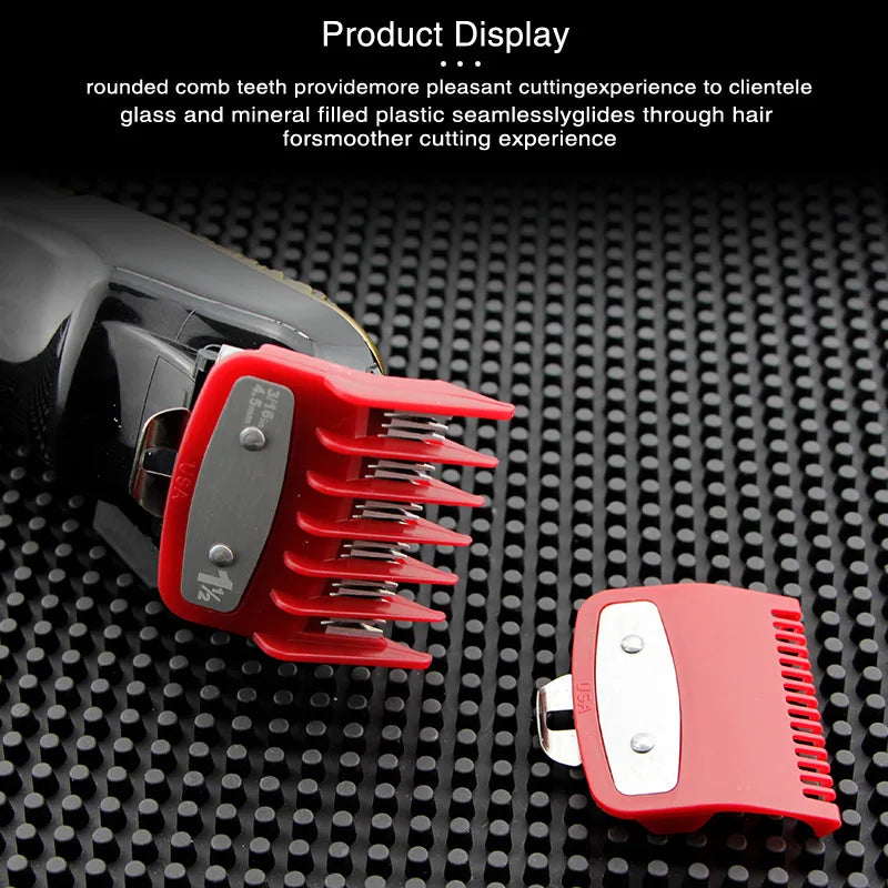 Hair Clipper Guide Comb Set for Wahl & Kemei Trimmers