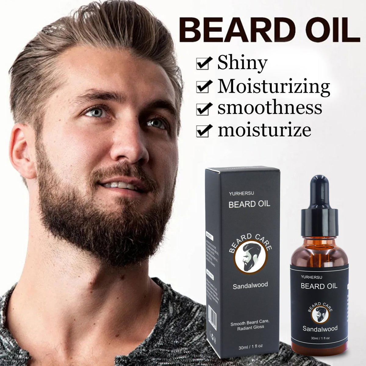 YURHERSU Beard Growth Oil (30ml)