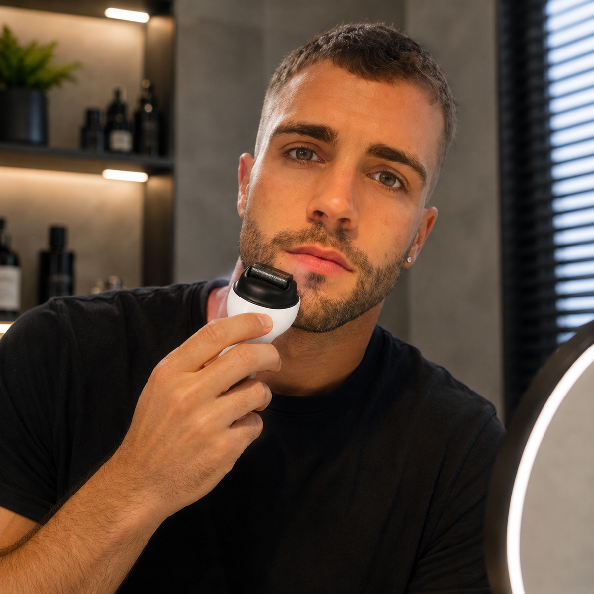 Titanium Derma Roller for Beard & Hair