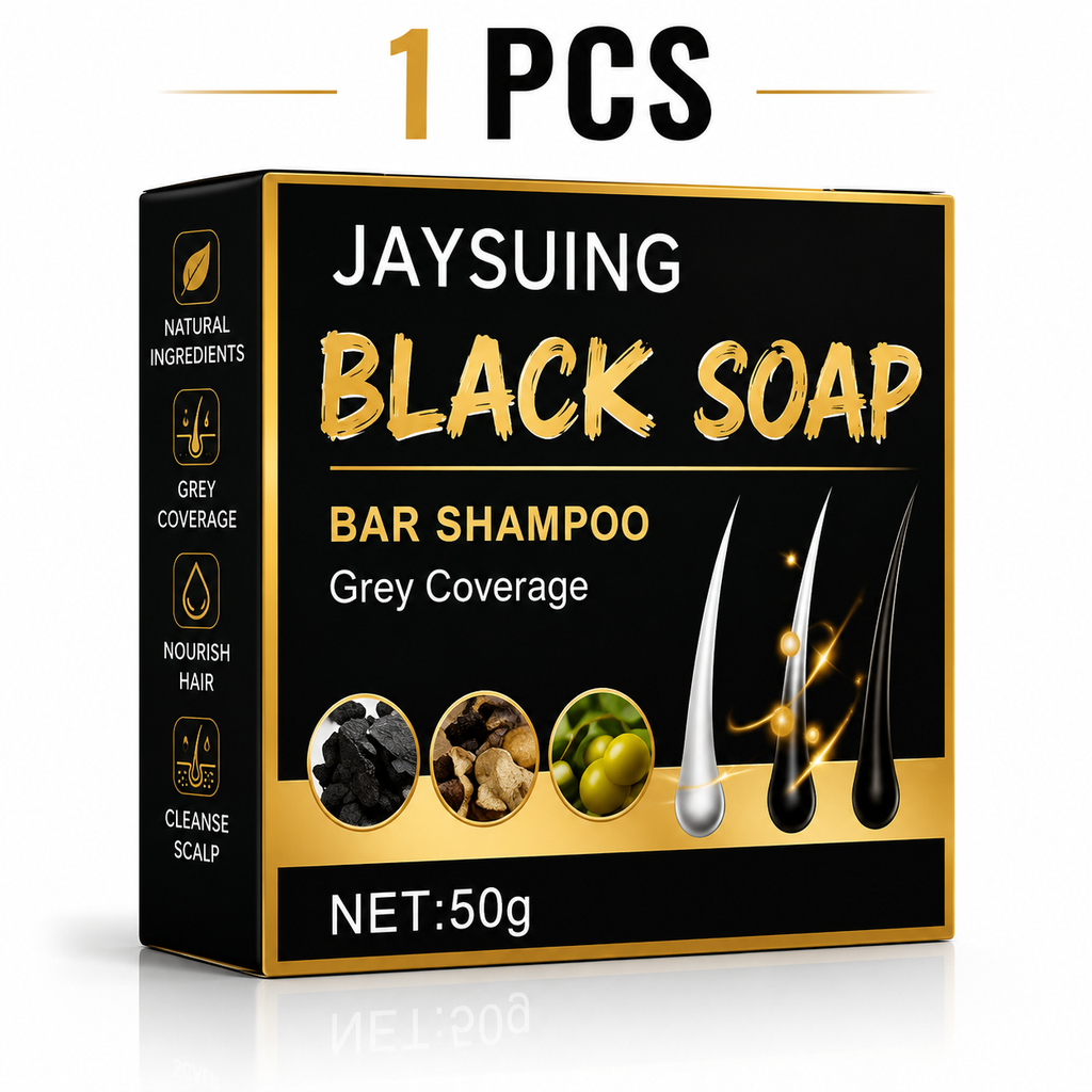 Polygonum Multiflorum Black Shampoo Soap (50g)