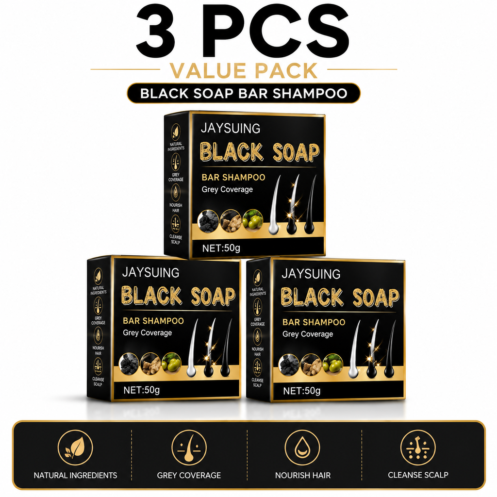Polygonum Multiflorum Black Shampoo Soap (50g)
