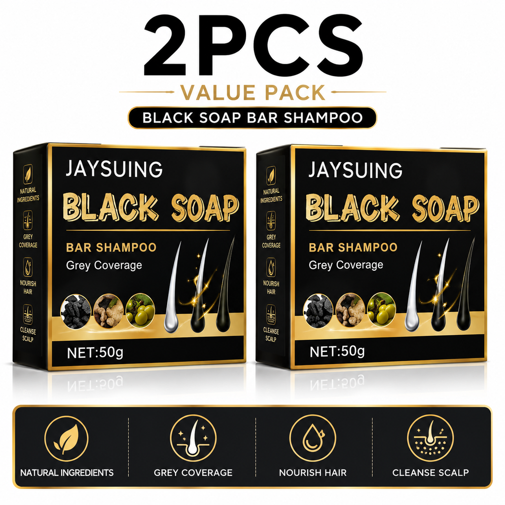 Polygonum Multiflorum Black Shampoo Soap (50g)