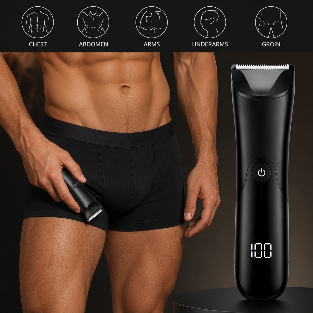 MIGUAN Men’s Body Hair Trimmer