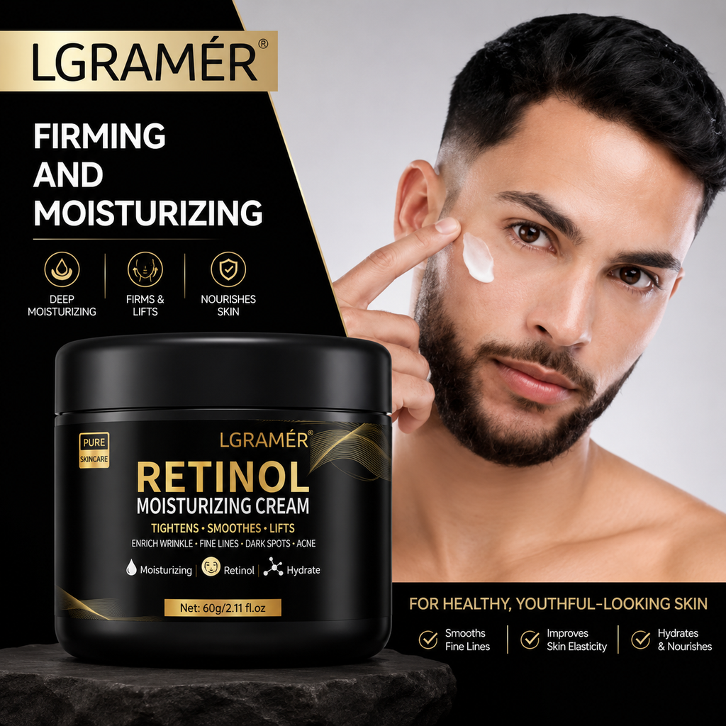 Men's Retinol Face Moisturizer Cream